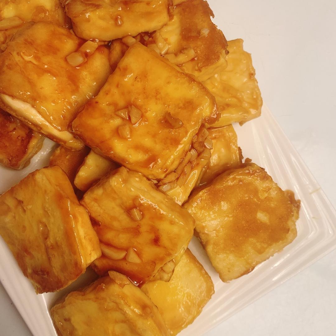 无敌好吃的香煎豆腐