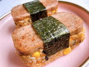 🍚米饭神仙吃法吃一次就爱上✨午餐肉饭团✨的做法 步骤10