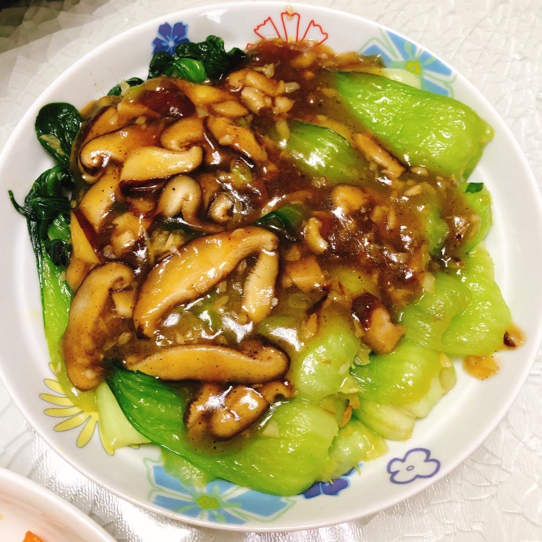 蚝油香菇小油菜