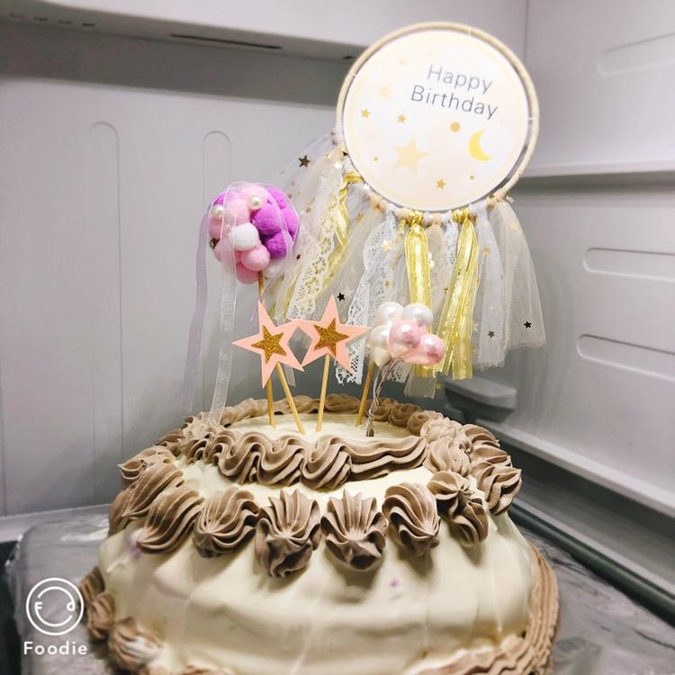 生日蛋糕裱花制作