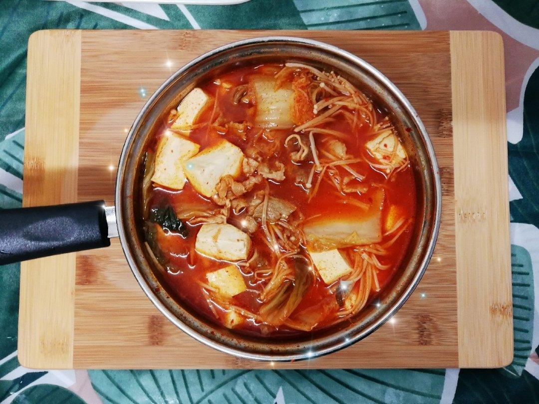 超简单好味的泡菜汤