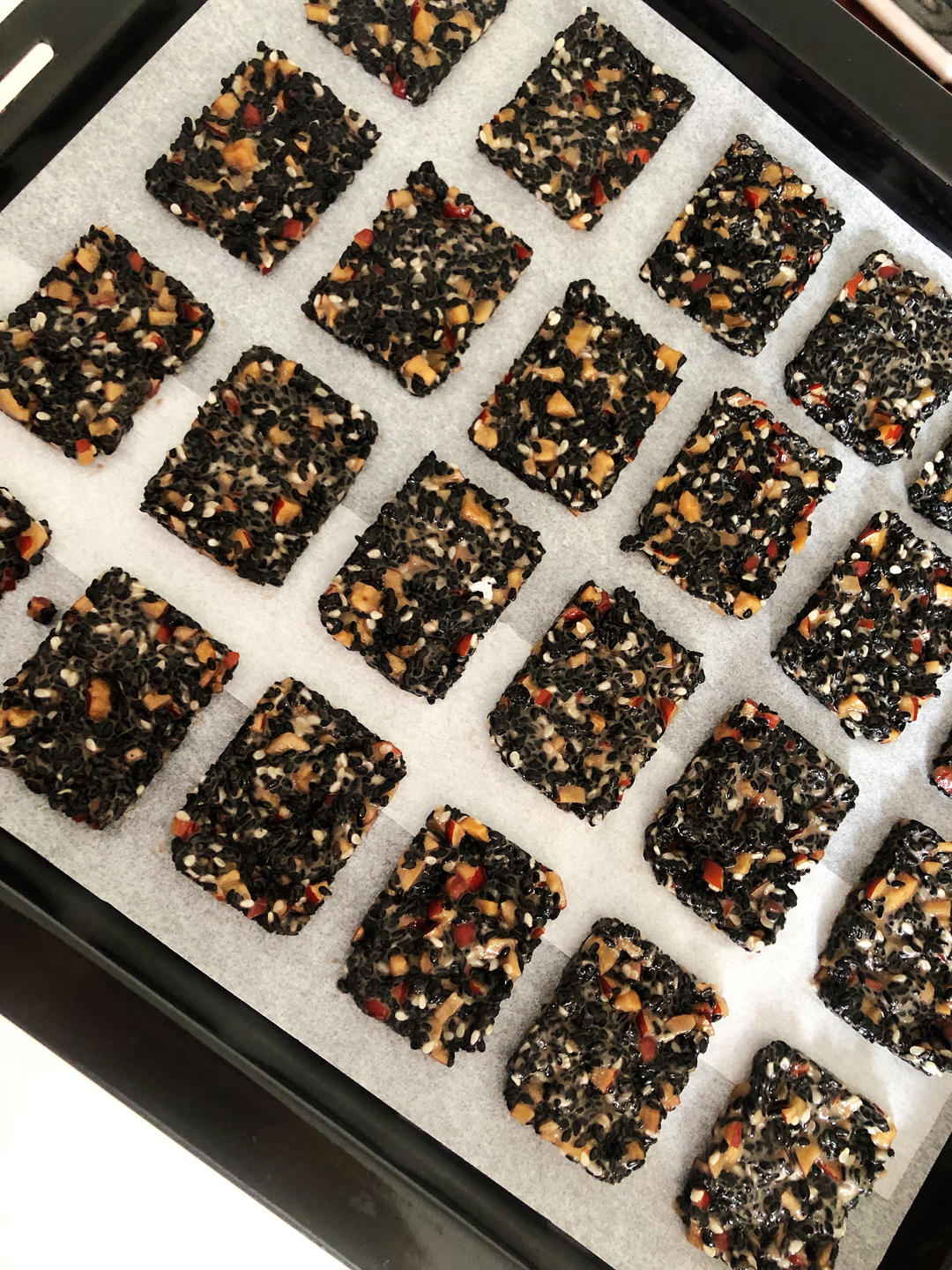 无糖黑芝麻薄脆【宝宝辅食】