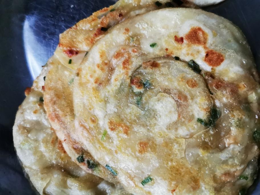 好吃易做葱油饼