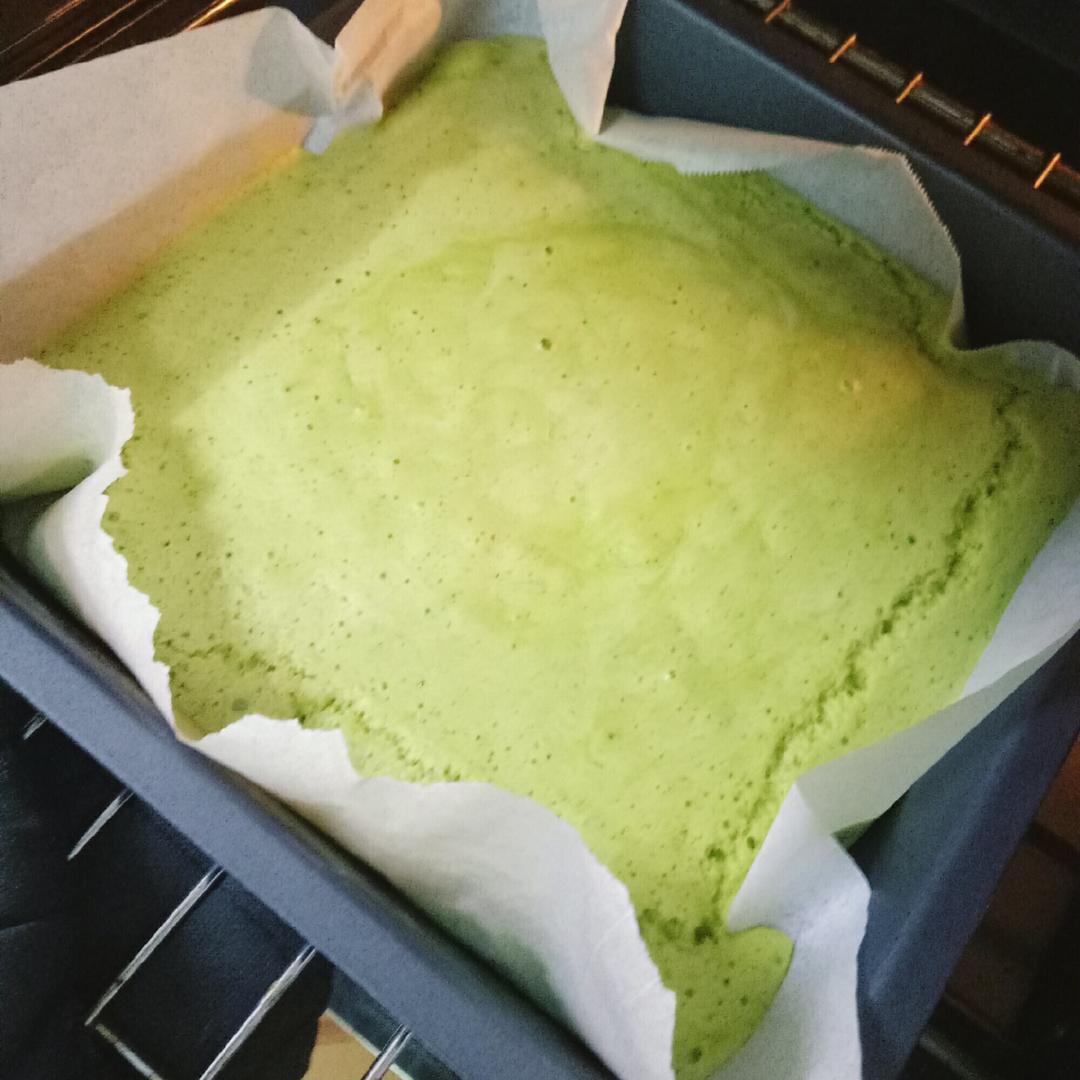 青汁戚风蛋糕（超润）