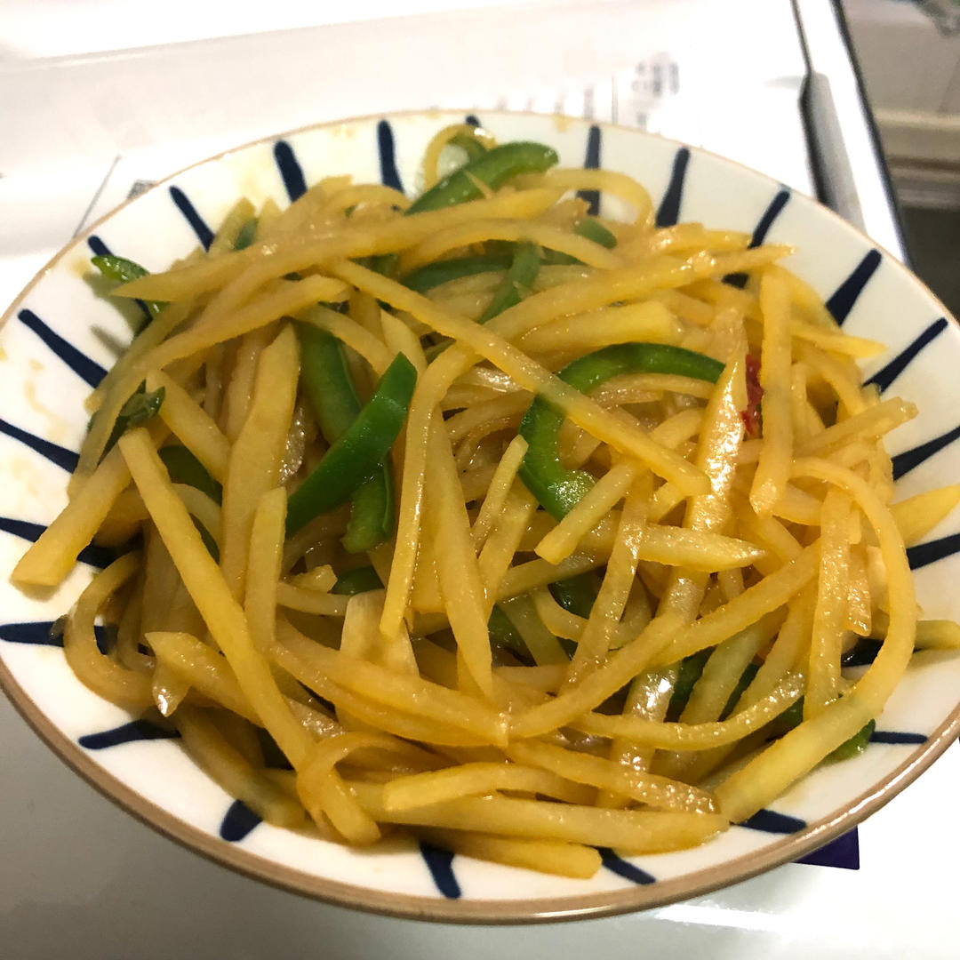 青椒土豆丝