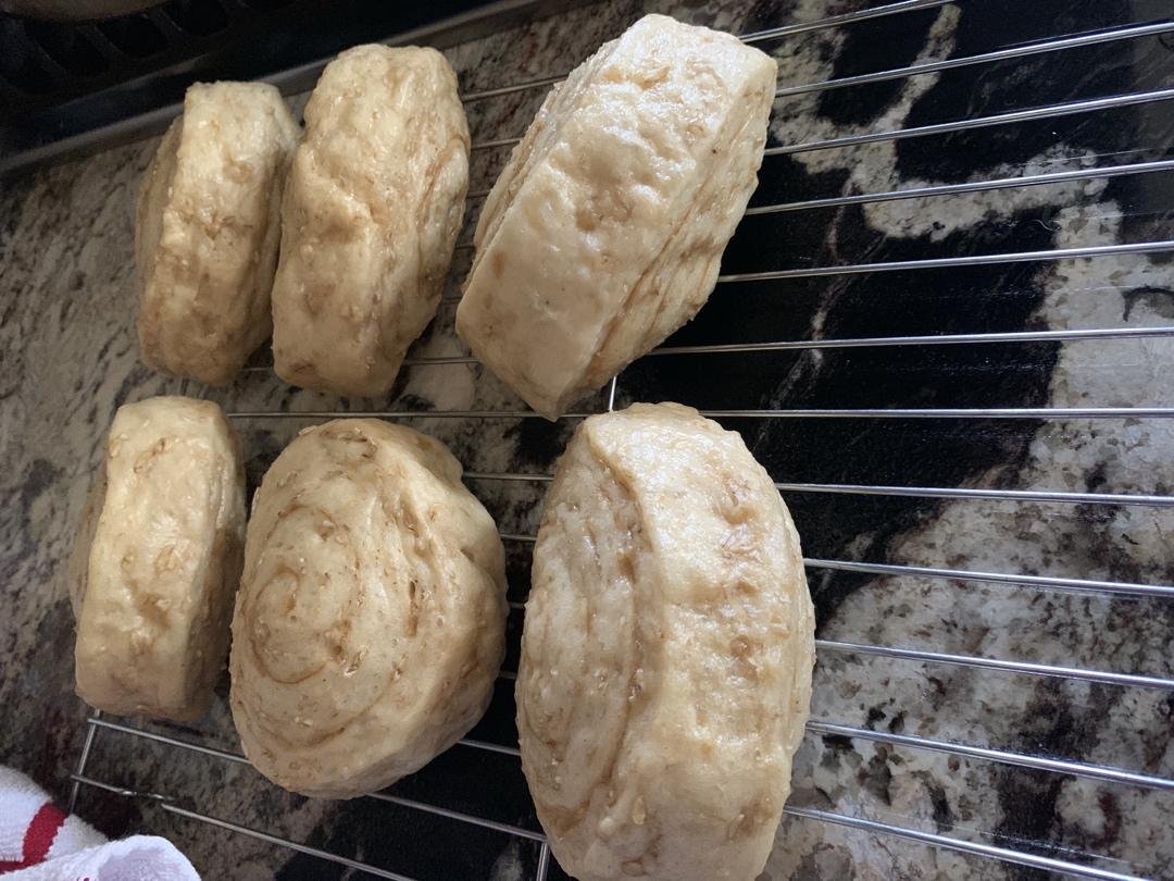 牛奶燕麦馒头【曼食慢语】