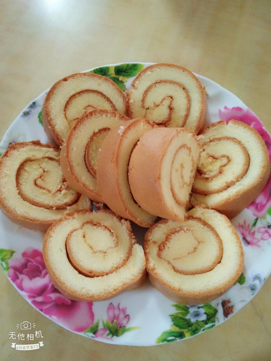 原味蛋糕卷