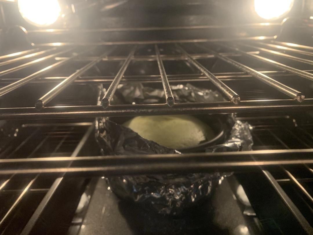 六寸抹茶戚风蛋糕