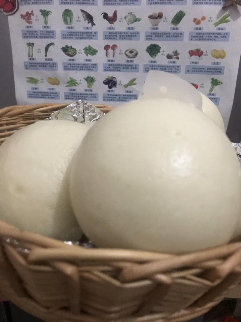 老面馒头（无碱一次发酵）