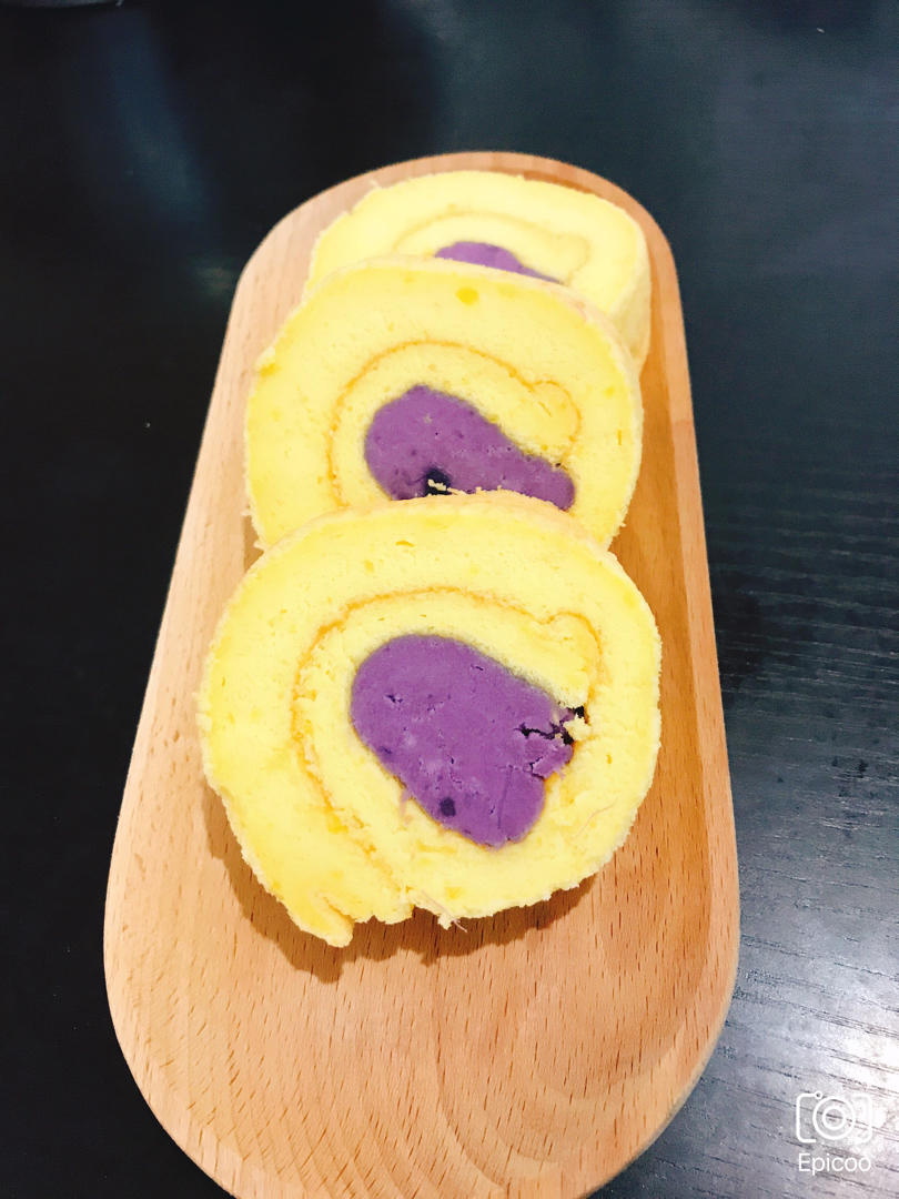 原味戚风蛋糕卷（不开裂/不掉皮）