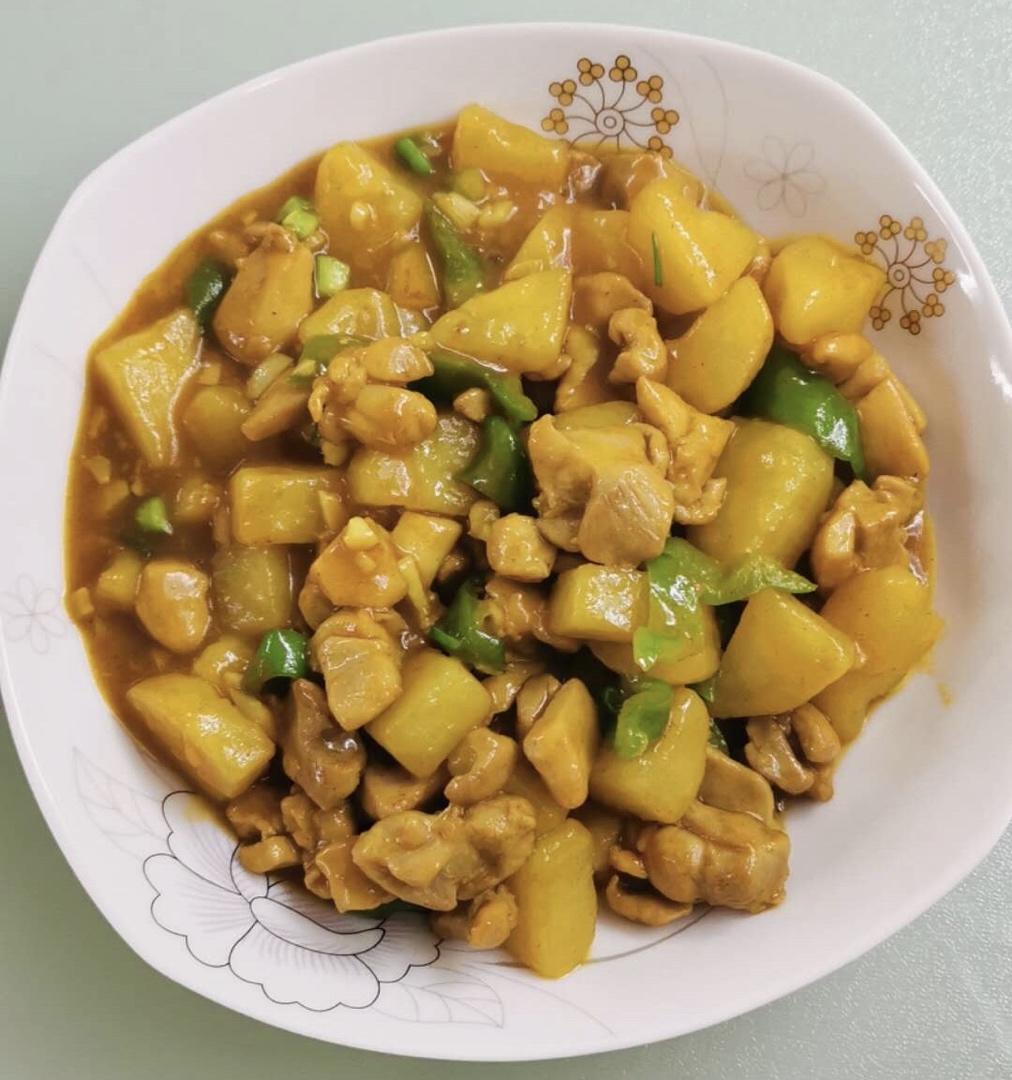 土豆咖喱鸡肉