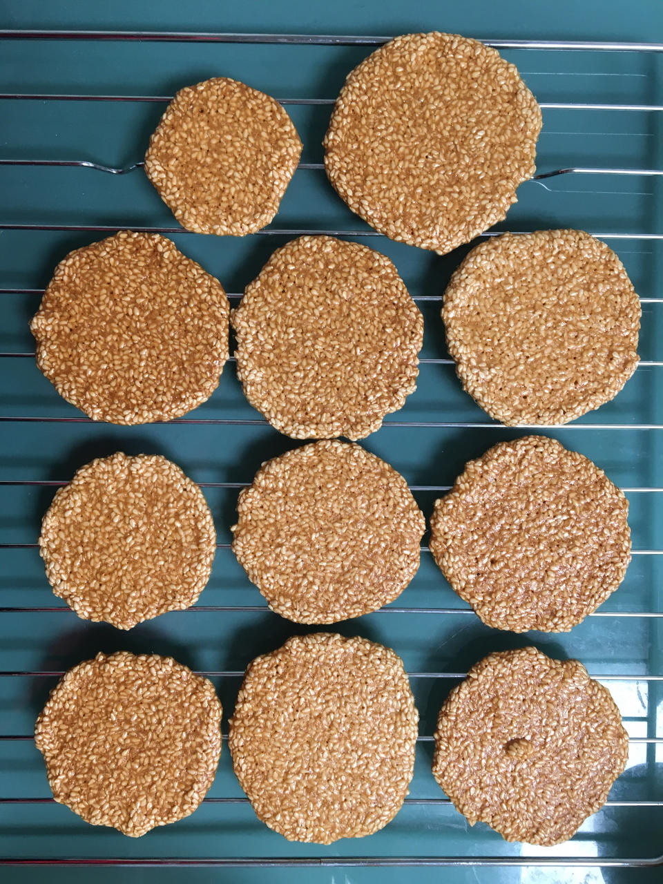 香脆芝麻薄饼✅搅一搅即可👉健康零食首选‼️小白必做🉑️