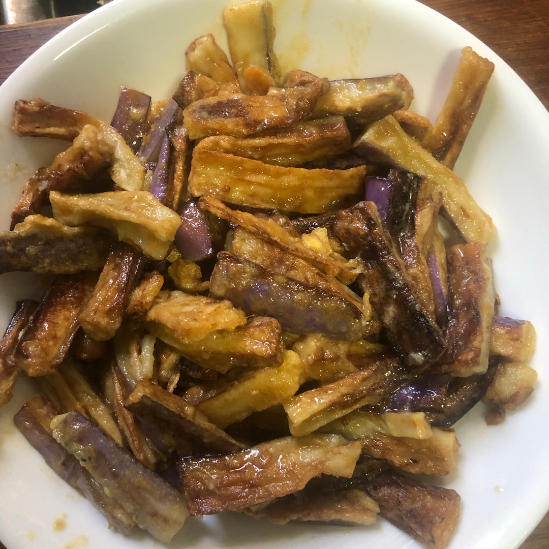 咸蛋黄脆皮茄子