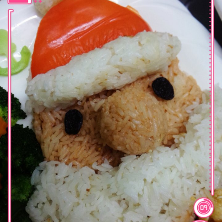 「圣诞老人」大米饭变身记