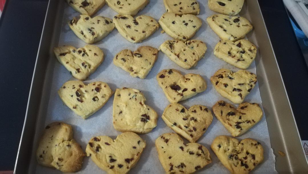 蔓越莓饼干的做法（烤箱做饼干）