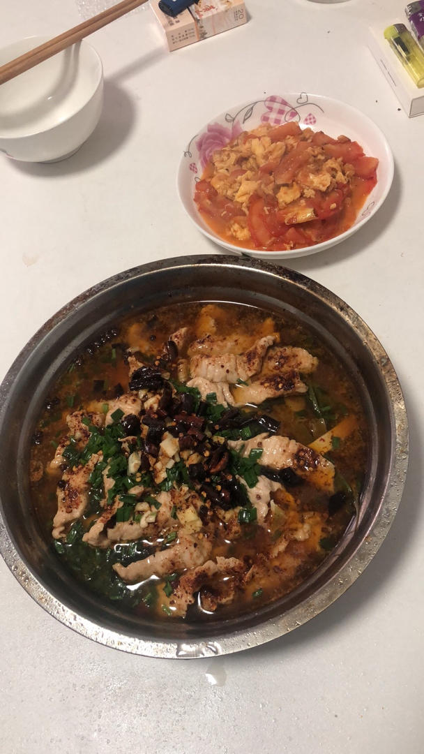 水煮肉片（肯定不翻车）
