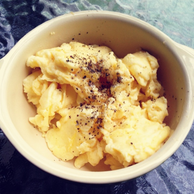 美式炒蛋 scrambled eggs