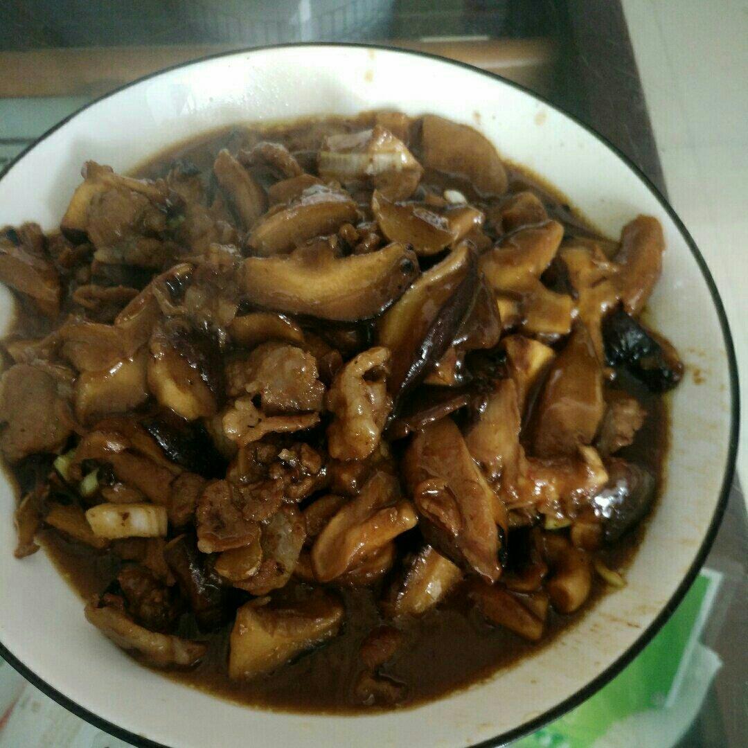 香菇炒肉