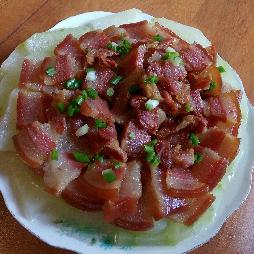 冬瓜蒸咸肉
