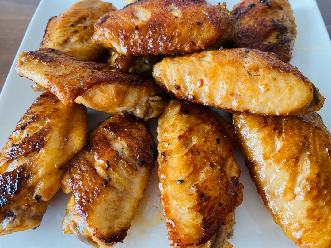 免烤箱❗️好吃到舔手指的蒜香孜然奥尔良鸡翅