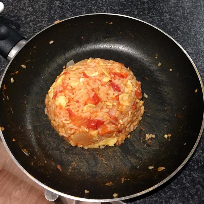 番茄鸡蛋白萝卜饭（简易版）的做法