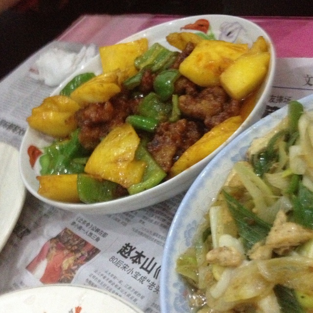 菠萝咕噜肉