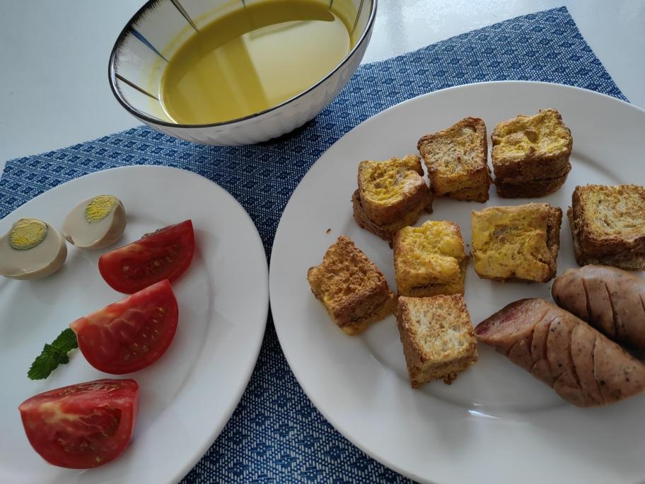 纯奶手撕吐司的做法 步骤1