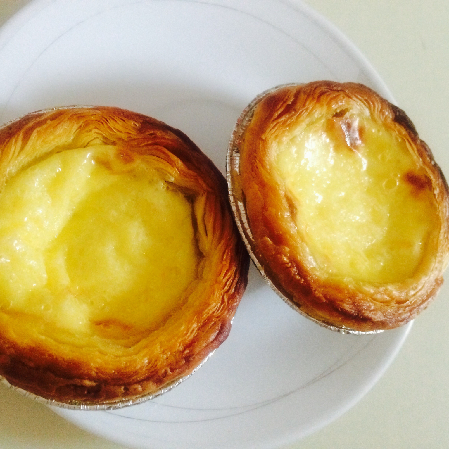 超完美味道超正的蛋挞配方，比KFC的还要嫩还要香~做过最好吃的蛋挞配方