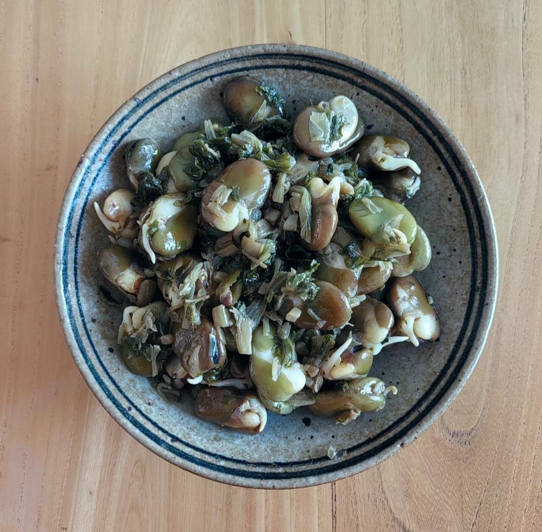 雪菜烧发芽豆1066