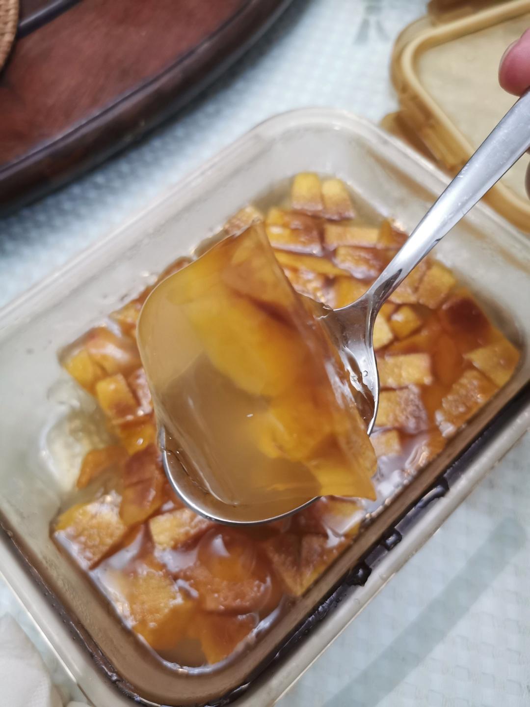 夏日清凉甜品 蜜桃冻