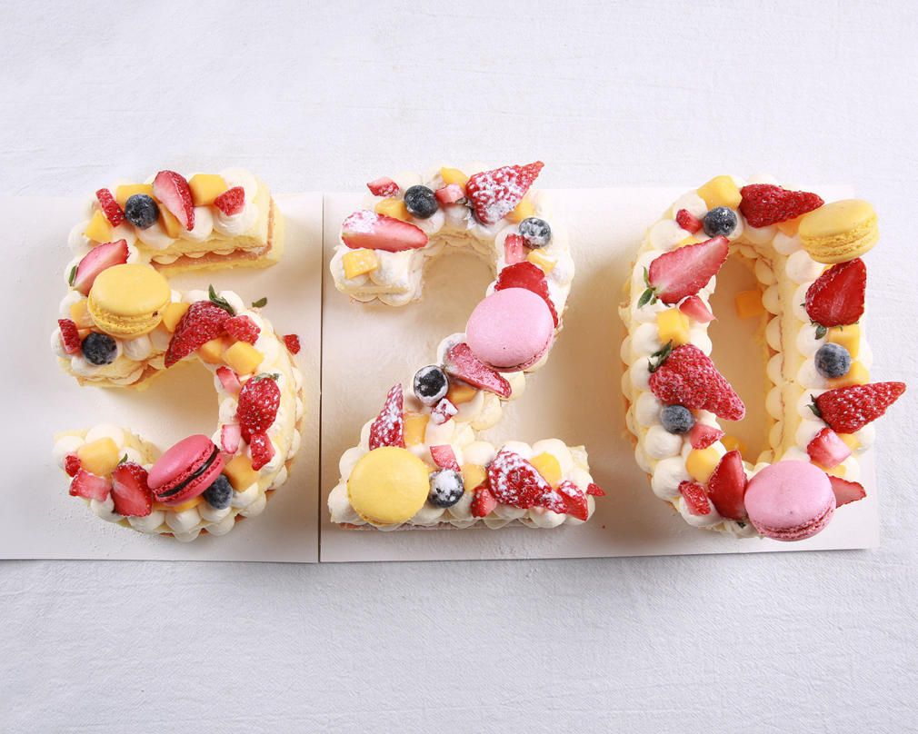 数字蛋糕（戚风版）