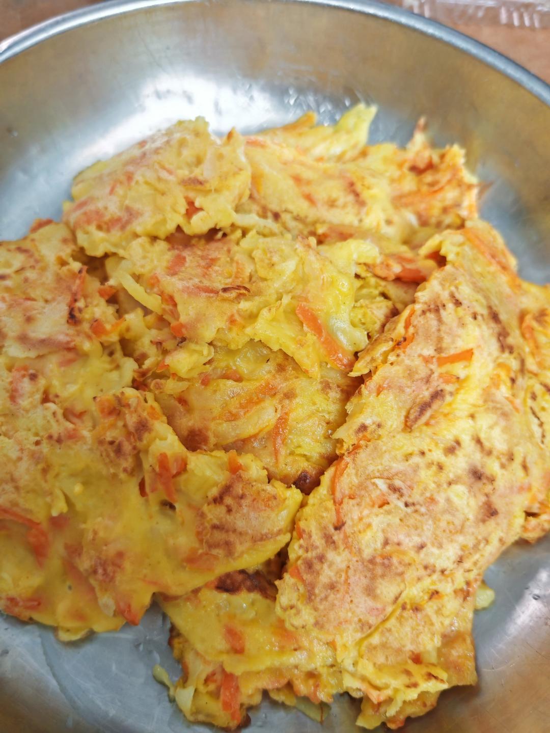 土豆饼(土豆胡萝卜丝饼)