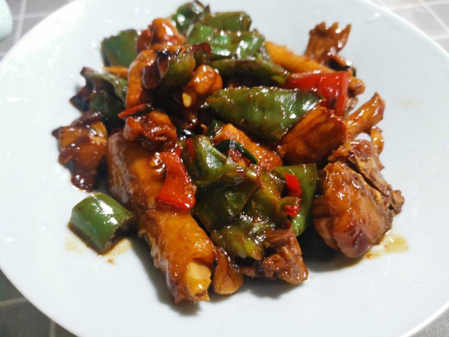 鸡肉菜谱1⃣️-辣炒鸡丁（米饭杀手）