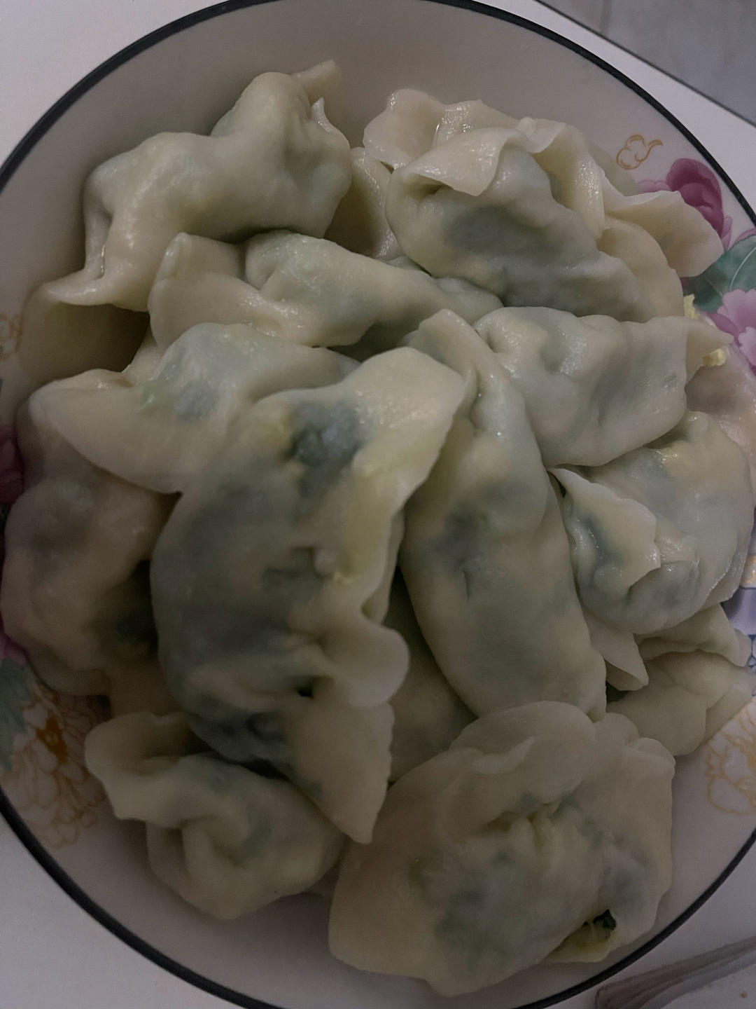 经典的韭菜鸡蛋馅儿饺子 怎么吃都不会腻