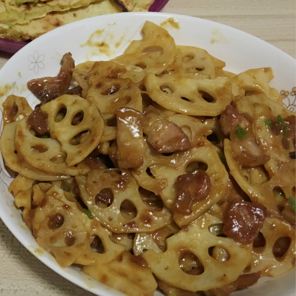 开胃下饭的醋溜藕片