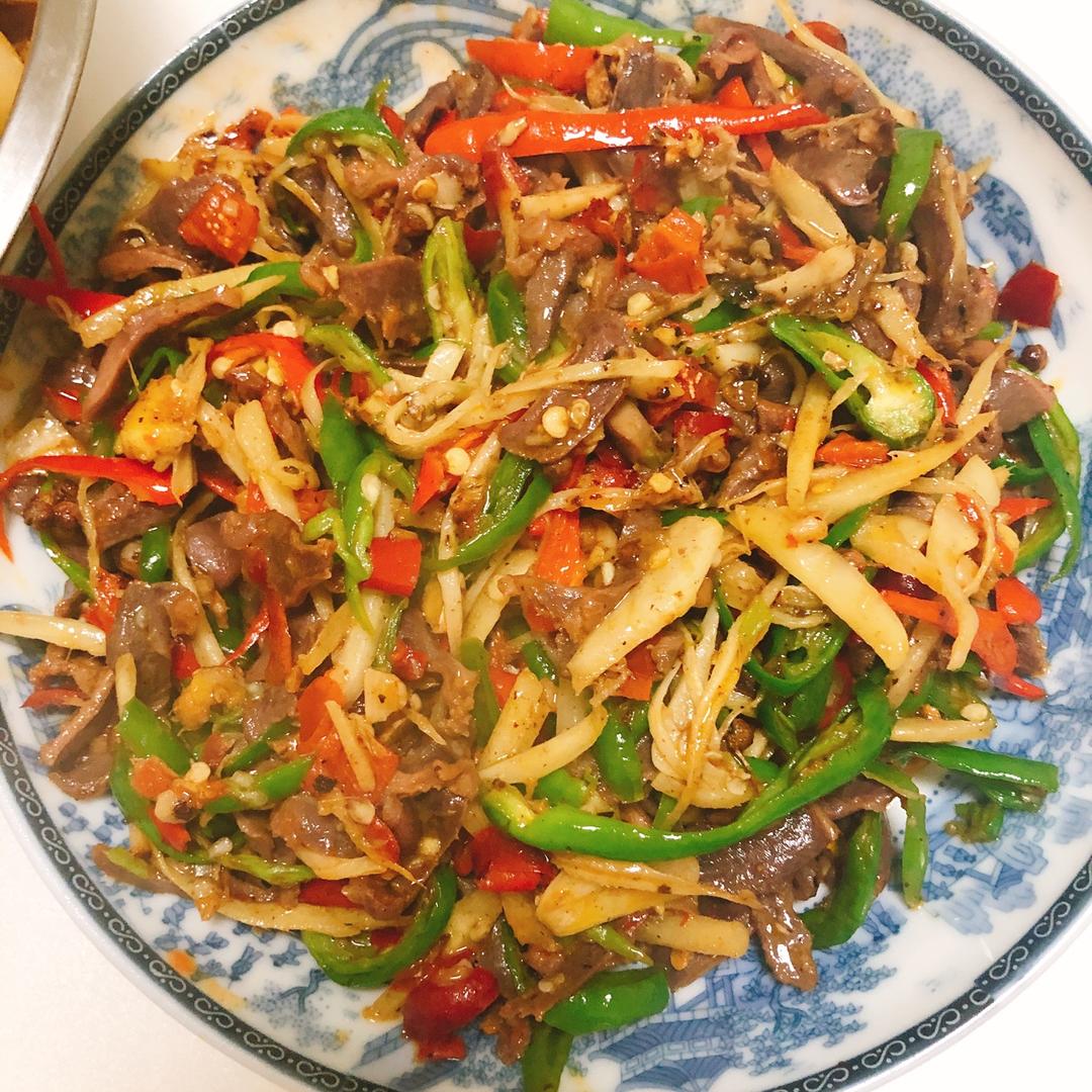 159mm做的爆炒郡肝