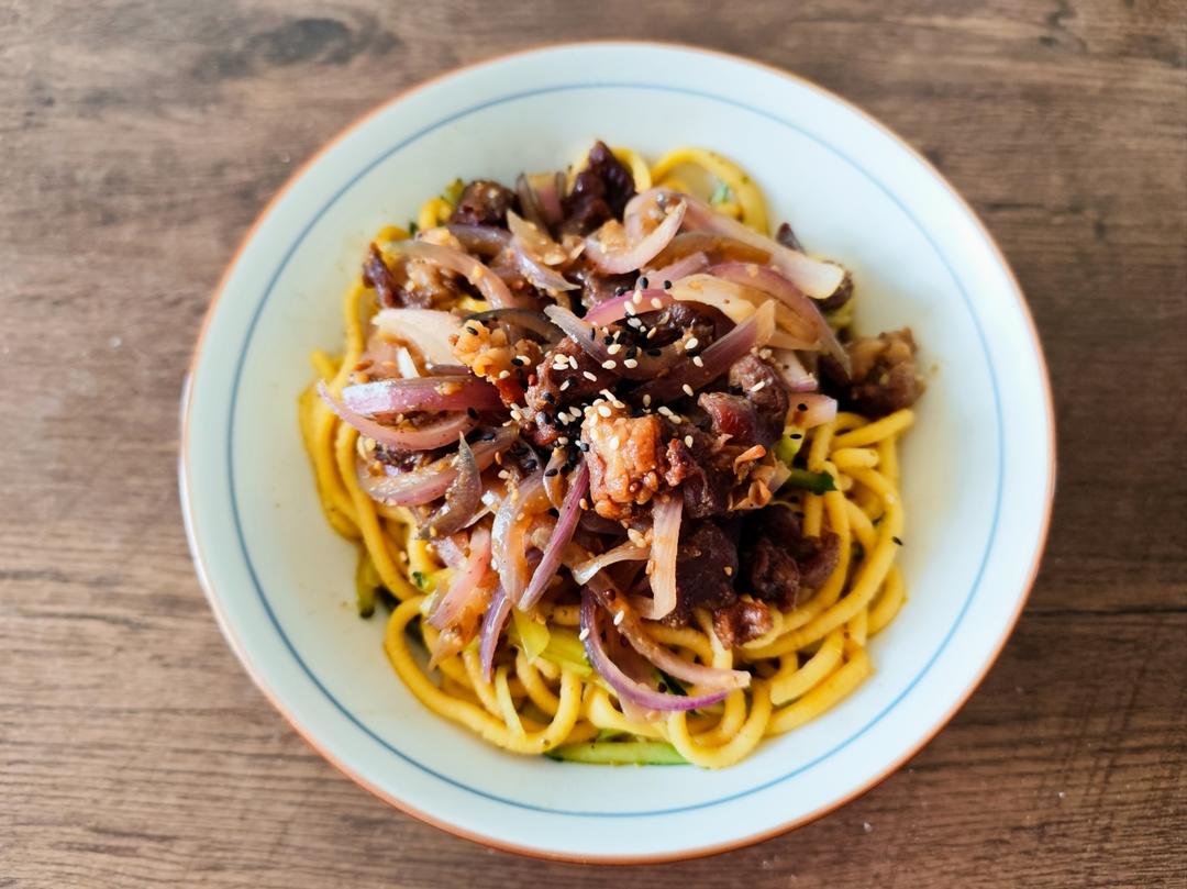 凉面/新疆黄面烤肉/凉面烤肉