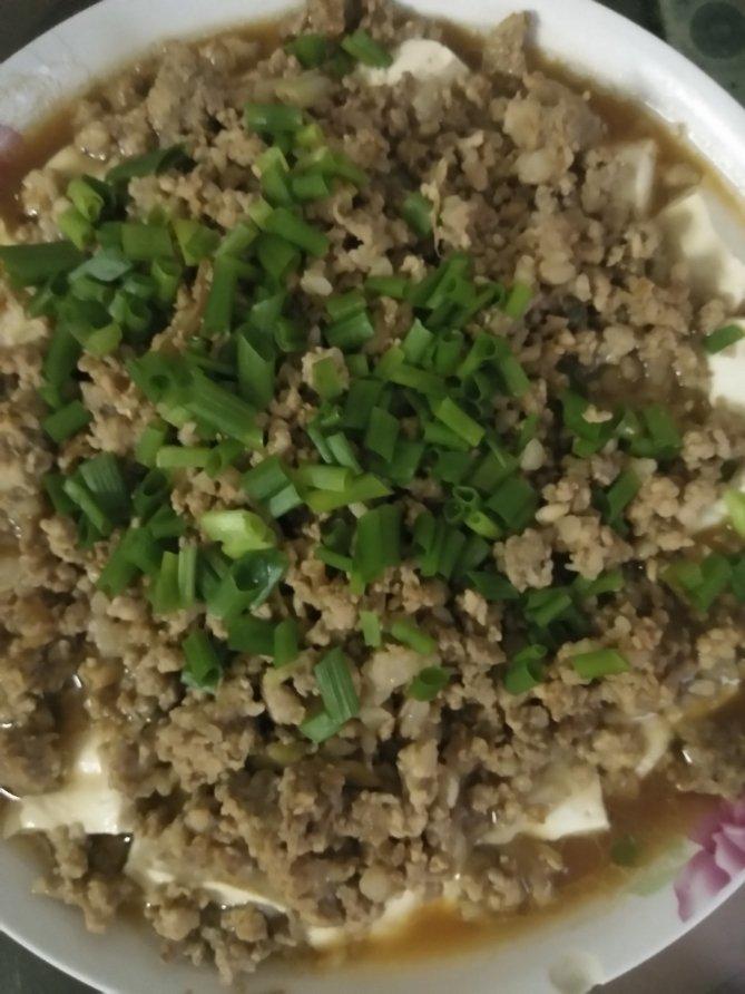 肉末蒸豆腐