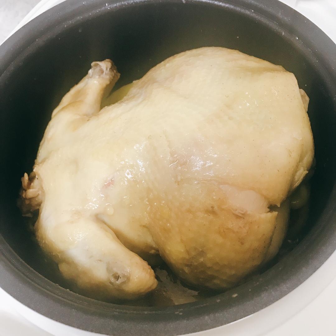 电饭锅盐焗鸡（简易版）