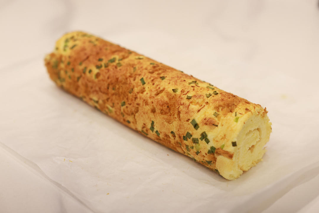 香葱肉松肥蛋糕卷～