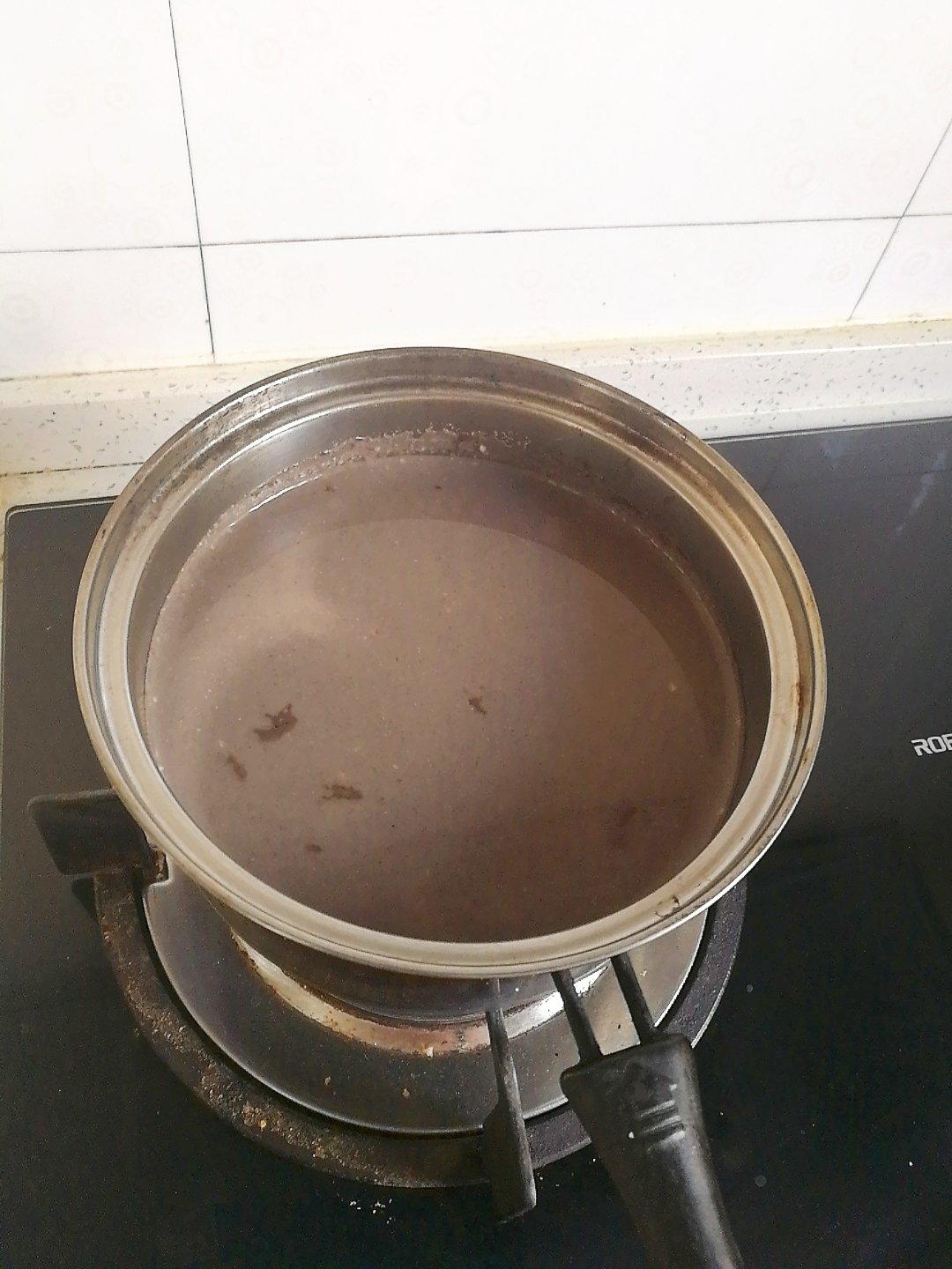 豆浆机版黑米核桃芝麻糊