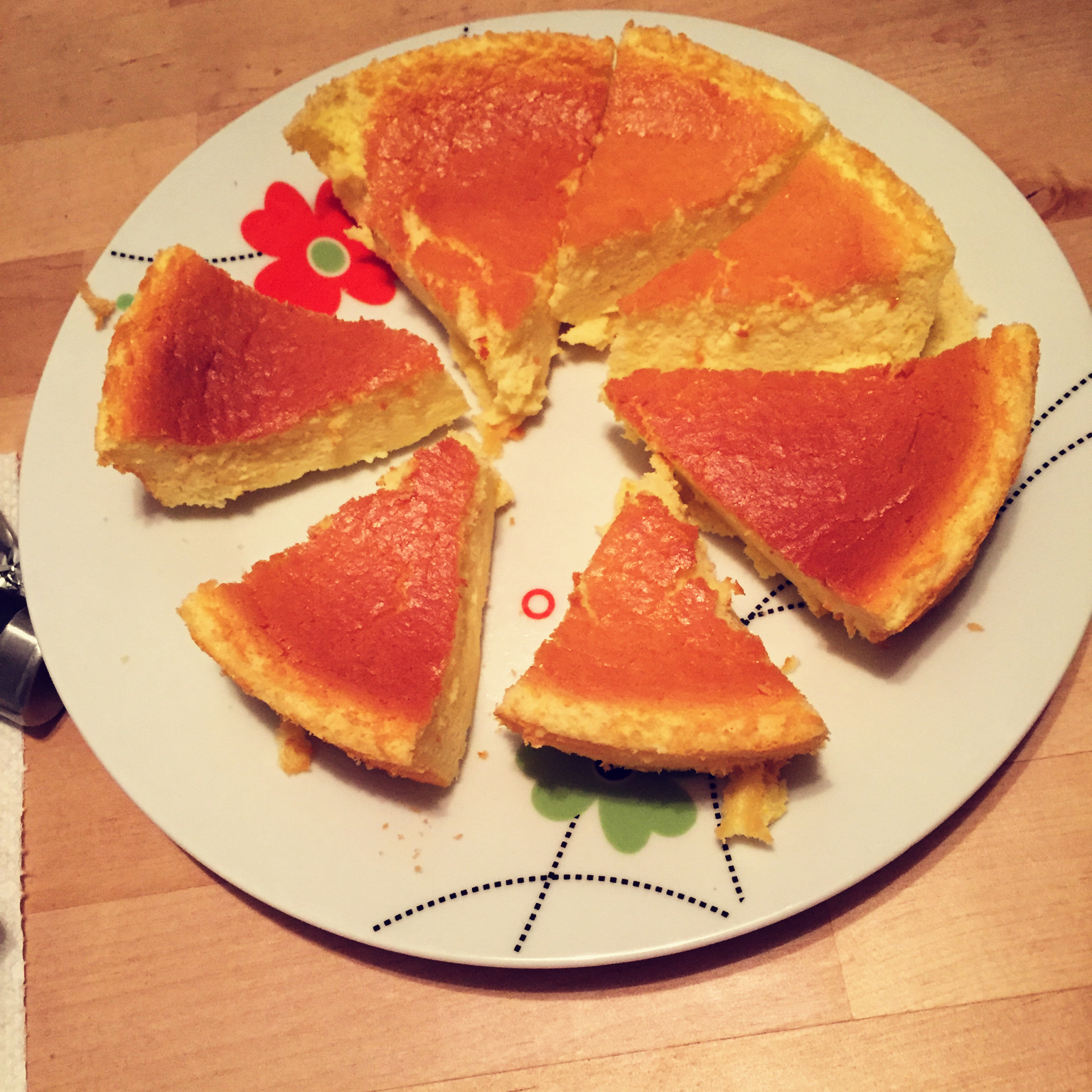 轻乳酪芝士蛋糕6寸#皮黑森林#