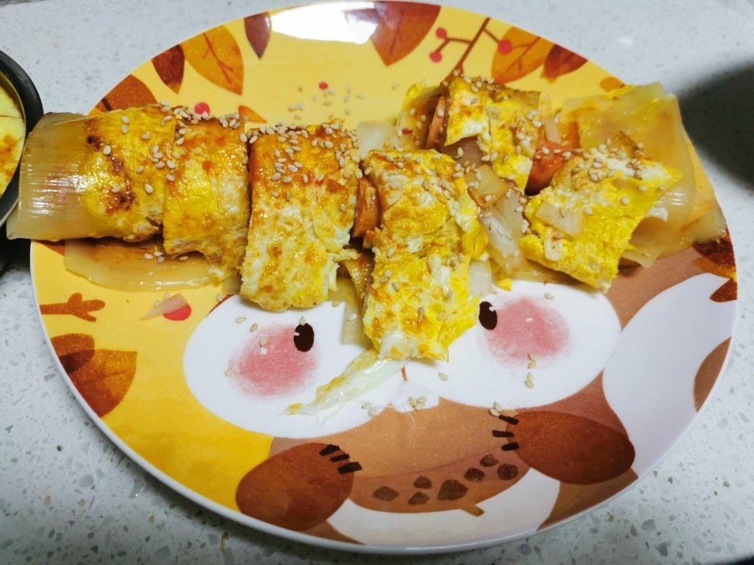 街头烤冷面