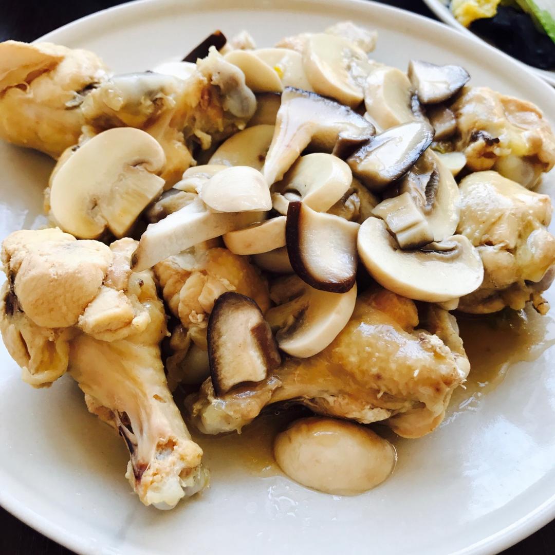 葱油鸡腿