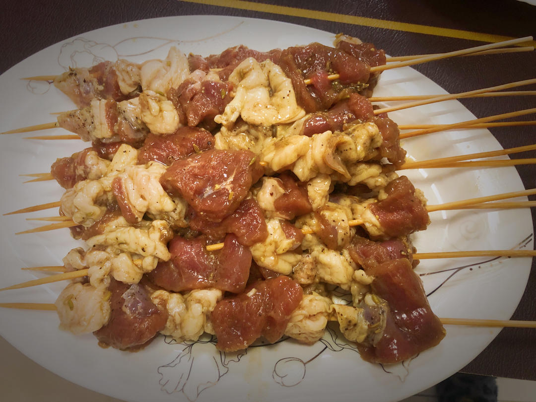 烤羊肉串
（烤箱版）