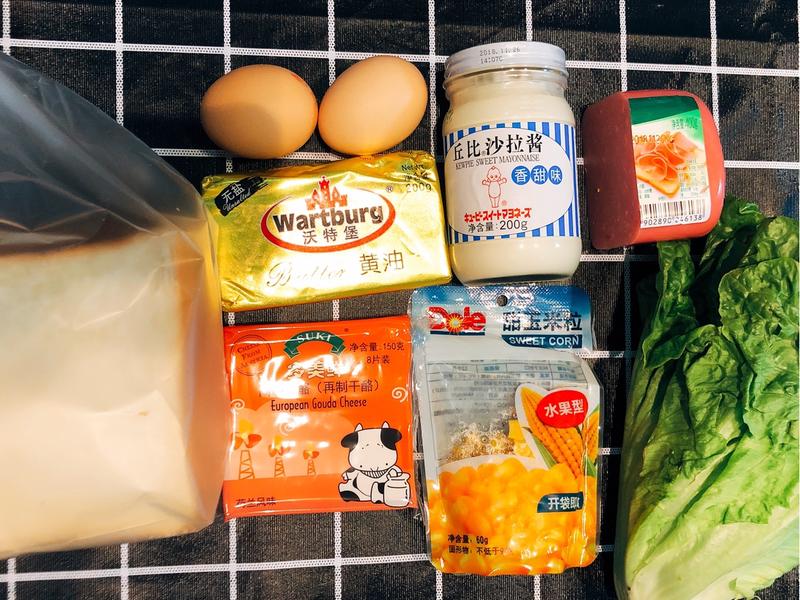 纯奶手撕吐司的做法 步骤1