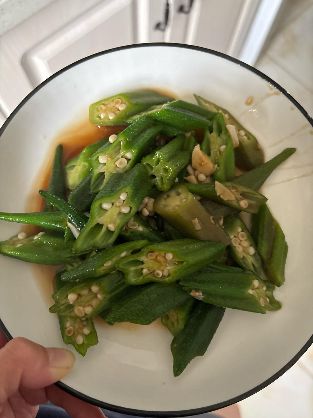蚝油秋葵
