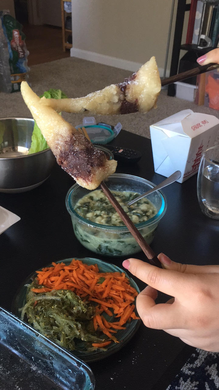 菠菜疙瘩汤（清淡）