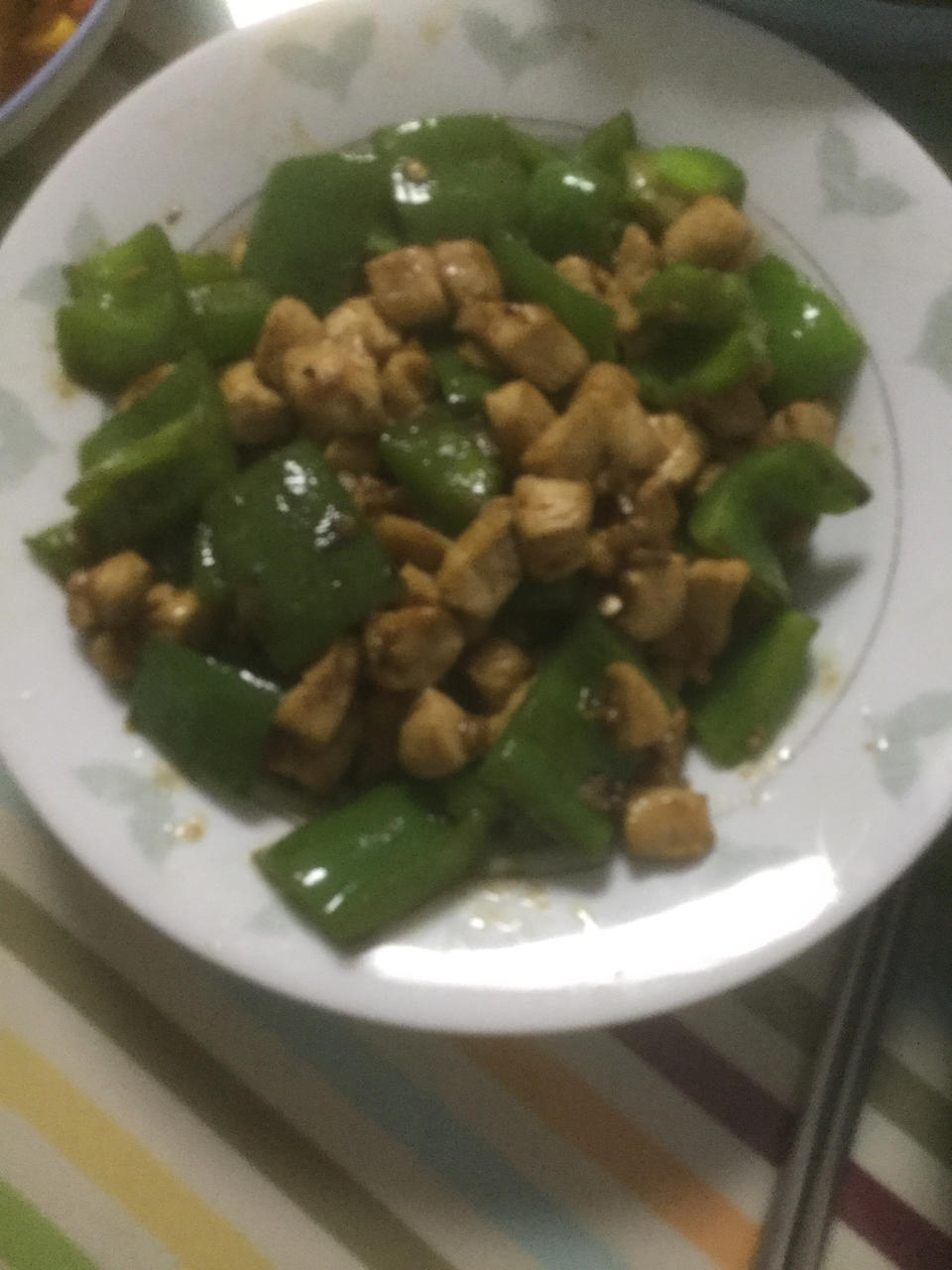 5分钟速食--青椒炒鸡脯