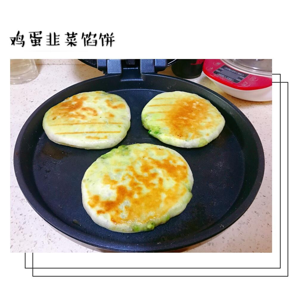 薄皮韭菜饼